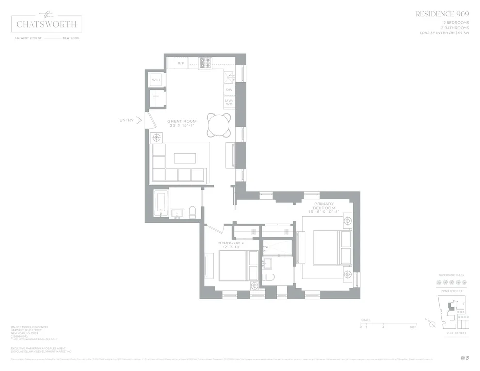 Unit for sale at 344 W 72ND Street, Manhattan, NY 10023