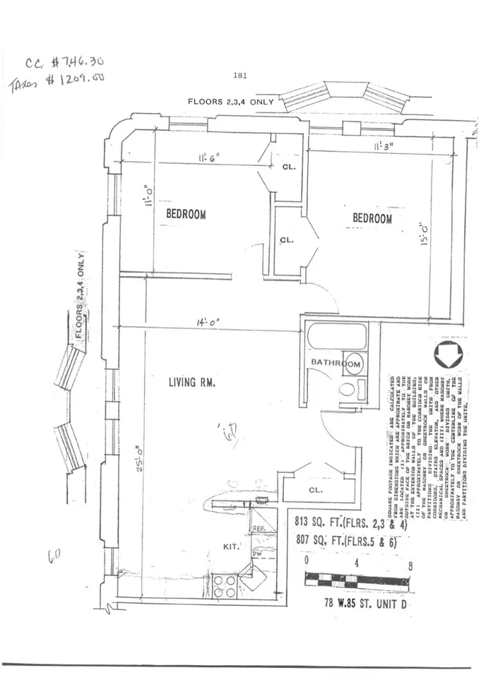 Unit for sale at 78 W 85TH Street, Manhattan, NY 10024
