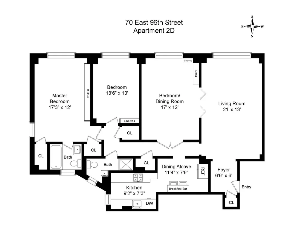 Unit for sale at 70 E 96TH Street, Manhattan, NY 10128