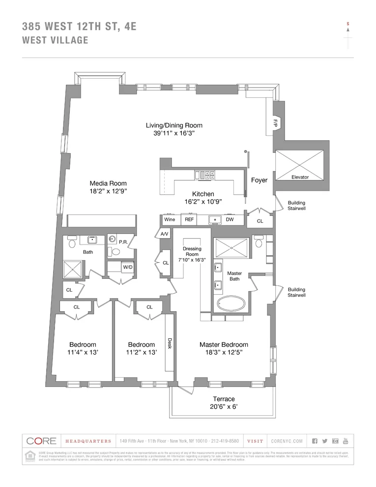 Unit for sale at 385 W 12TH Street, Manhattan, NY 10014