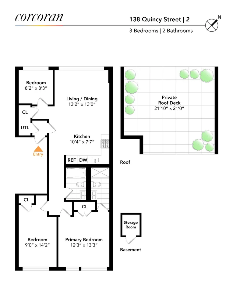 Unit for sale at 138 QUINCY Street, Brooklyn, NY 11216