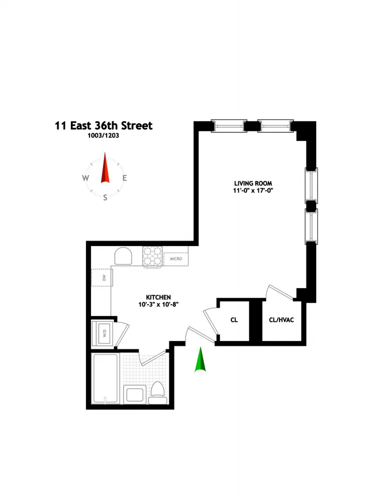 Unit for sale at 11 E 36TH Street, Manhattan, NY 10016
