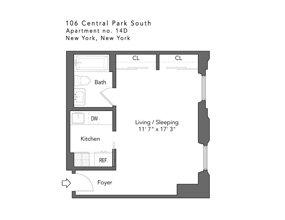 Unit for sale at 106 Central Park S, Manhattan, NY 10019