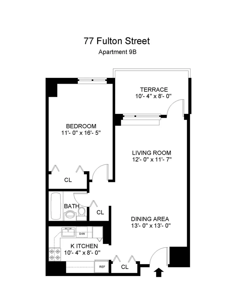 Unit for sale at 77 FULTON Street, Manhattan, NY 10038