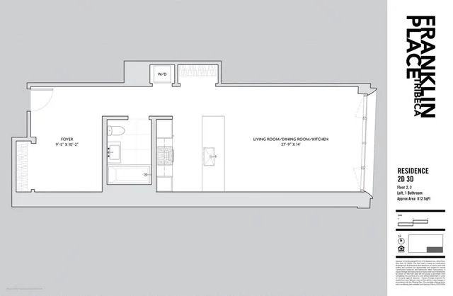 Unit for sale at 5 Franklin Place, Manhattan, NY 10013