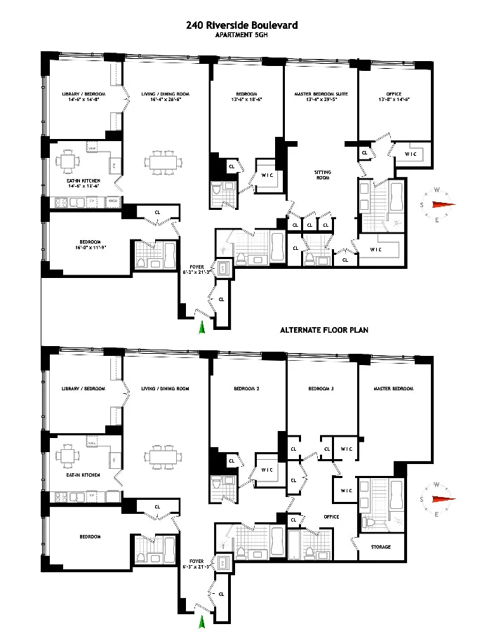 Unit for sale at 240 RIVERSIDE Boulevard, Manhattan, NY 10069