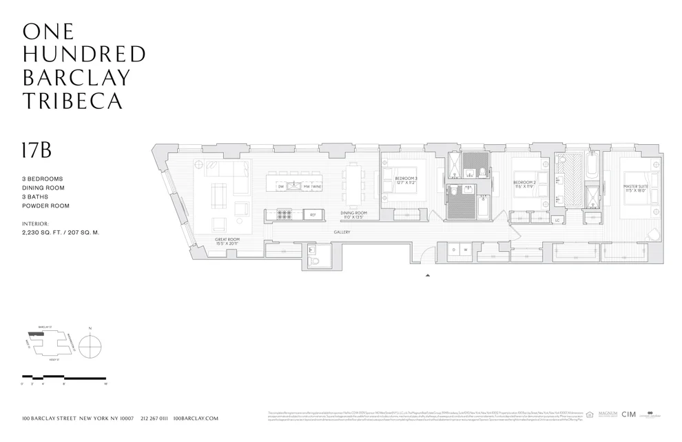 Unit for sale at 100 BARCLAY Street, Manhattan, NY 10007