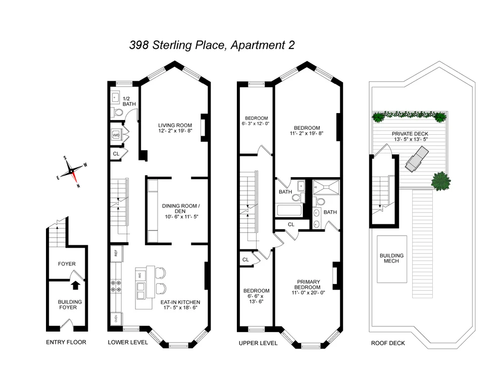 Unit for sale at 398 STERLING Place, Brooklyn, NY 11238