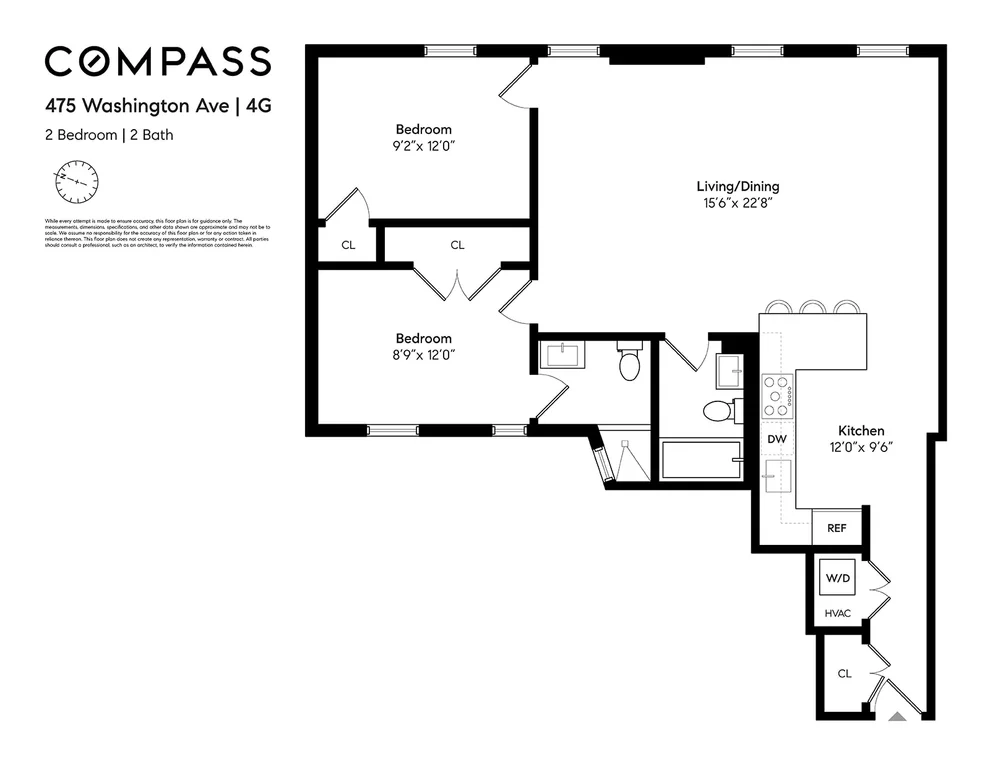 Unit for sale at 475 Washington Avenue, Brooklyn, NY 11238