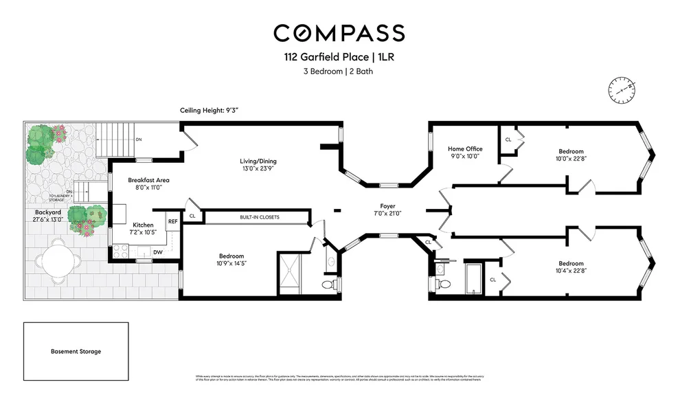 Unit for sale at 112 Garfield Place, Brooklyn, NY 11215