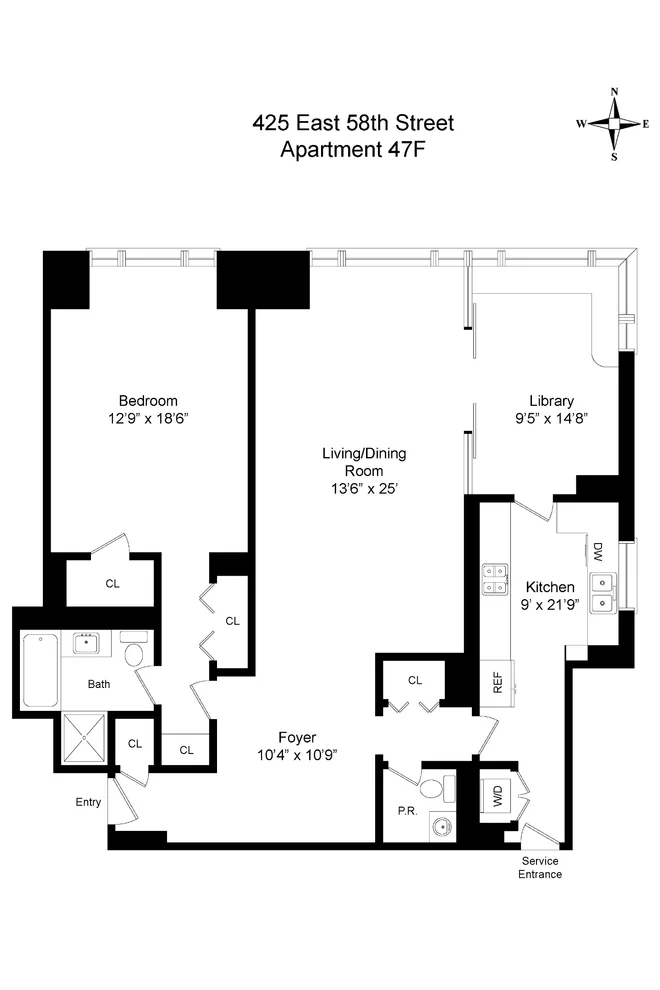 Unit for sale at 425 E 58TH Street, Manhattan, NY 10022