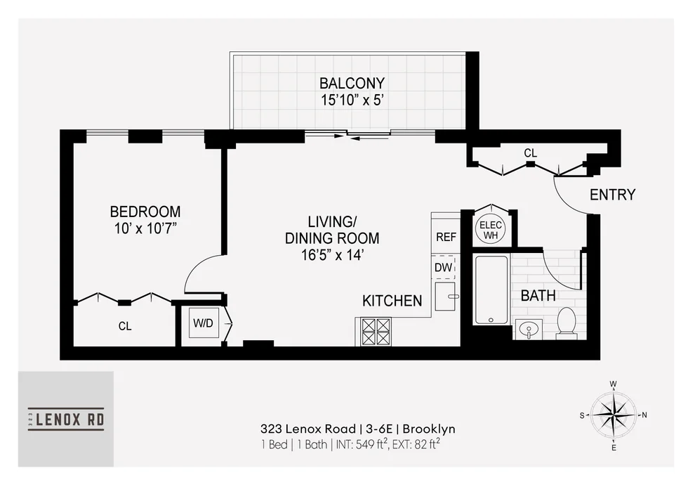 Unit for sale at 323 LENOX Road, Brooklyn, NY 11226