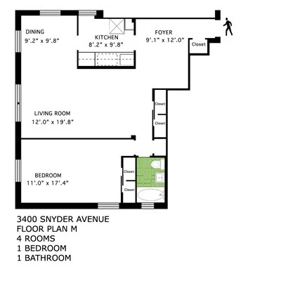 Unit for sale at 3400 SNYDER Avenue, Brooklyn, NY 11203
