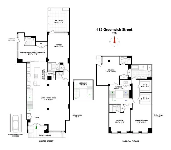 Unit for sale at 415 Greenwich Street, Manhattan, NY 10013