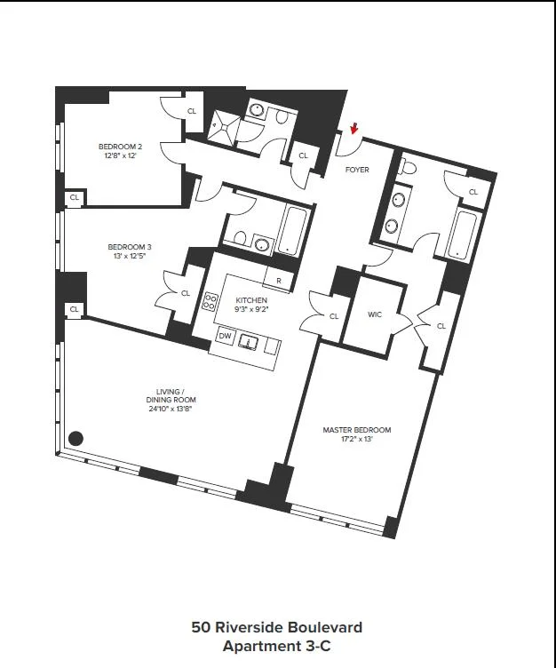 Unit for sale at 50 Riverside Boulevard, Manhattan, NY 10069