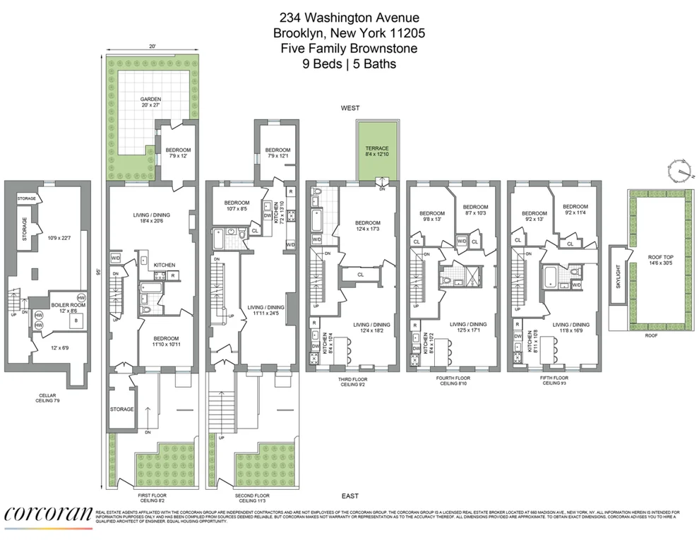 Unit for sale at 234 WASHINGTON Avenue, Brooklyn, NY 11205