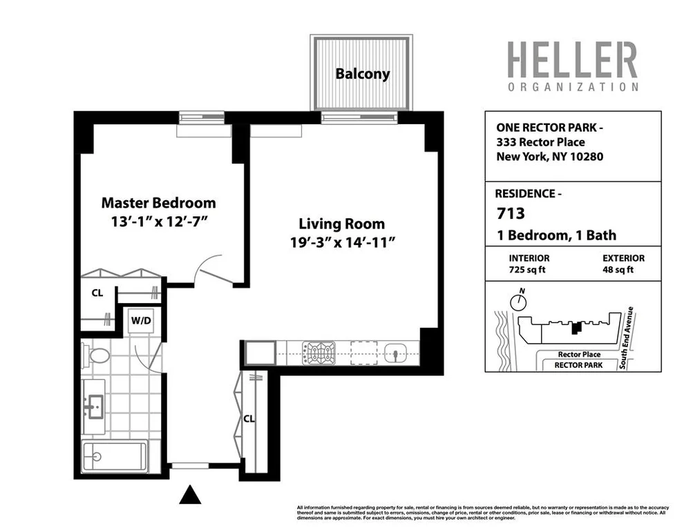 Unit for sale at 333 Rector Place, Manhattan, NY 10280