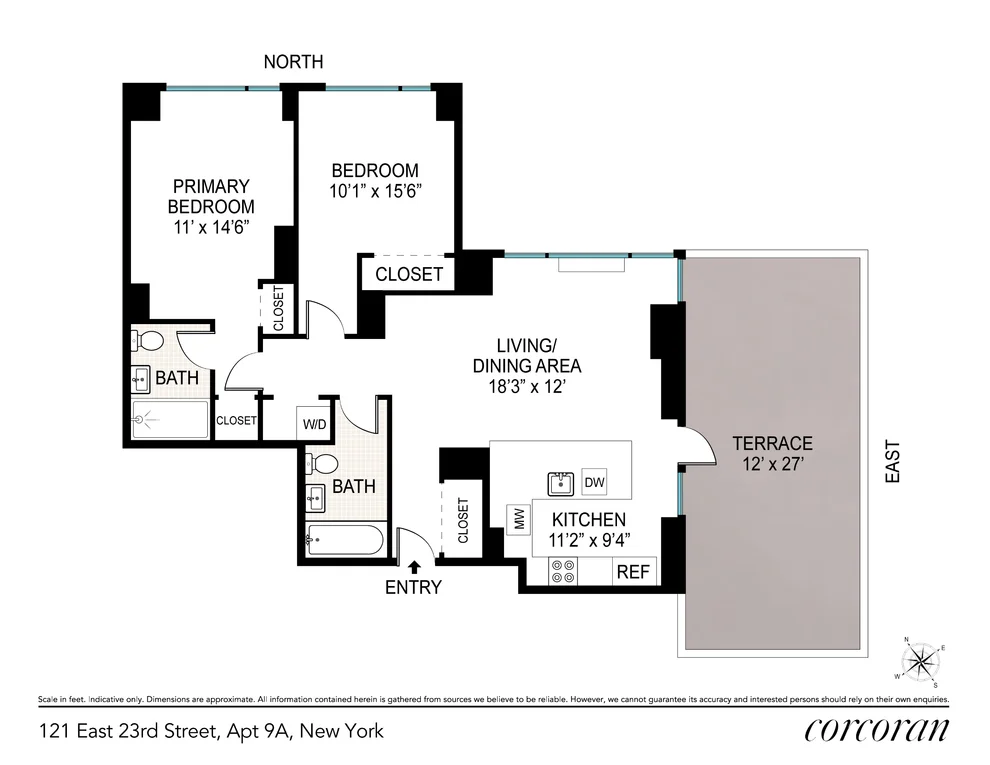Unit for sale at 121 E 23RD Street, Manhattan, NY 10010