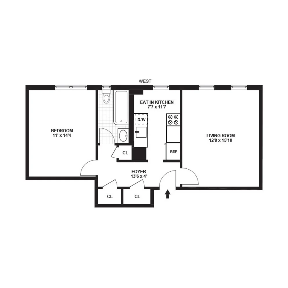 Unit for sale at 61 EASTERN Parkway, Brooklyn, NY 11238