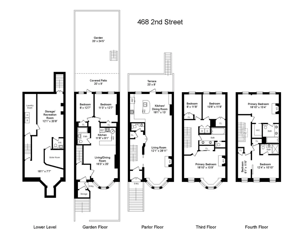 Unit for sale at 468 2ND Street, Brooklyn, NY 11215
