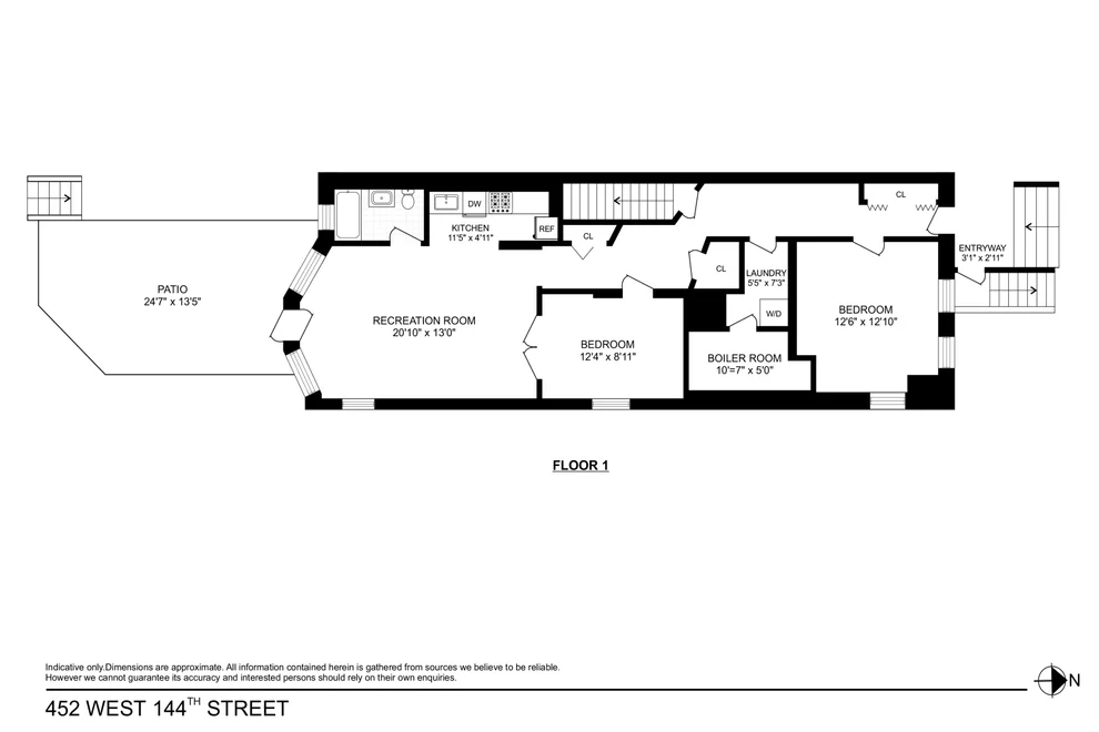 Unit for sale at 452 W 144th Street, Manhattan, NY 10031