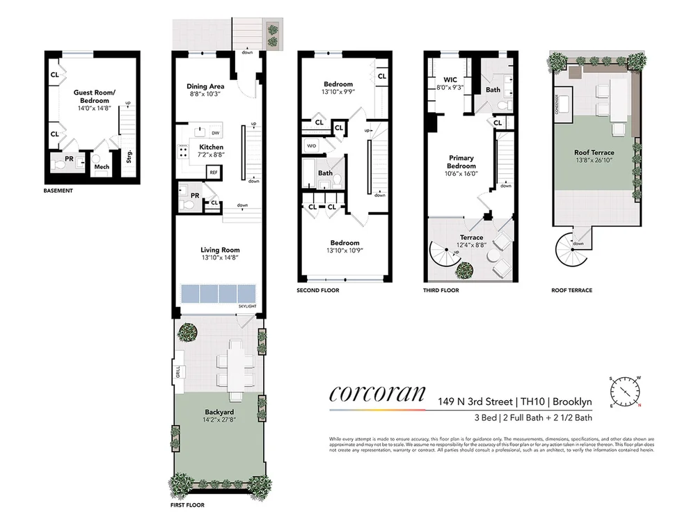 Unit for sale at 129 N 3RD Street, Brooklyn, NY 11249