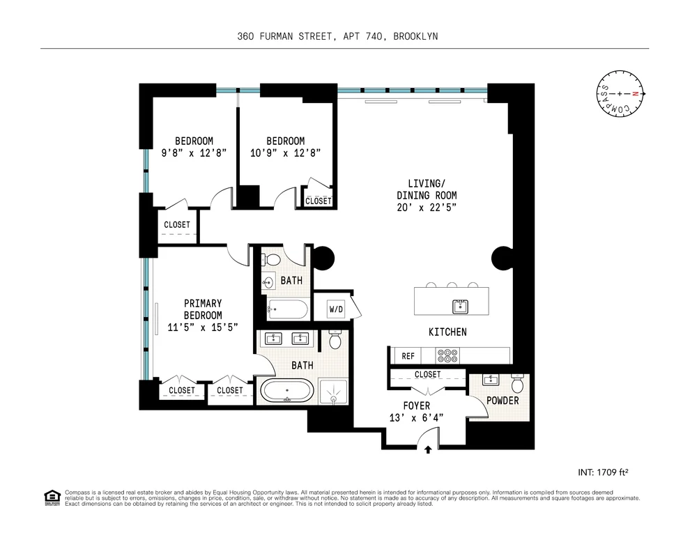 Unit for sale at 360 Furman Street, Brooklyn, NY 11201