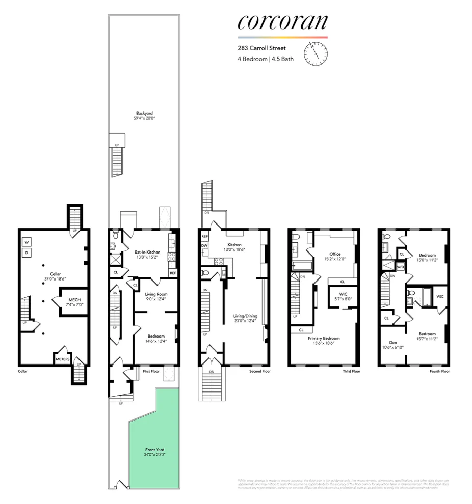 Unit for sale at 283 CARROLL Street, Brooklyn, NY 11231