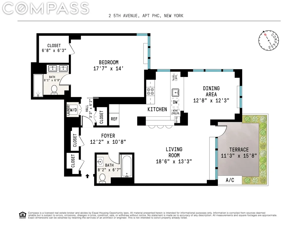 Unit for sale at 2 5th Avenue, Manhattan, NY 10011
