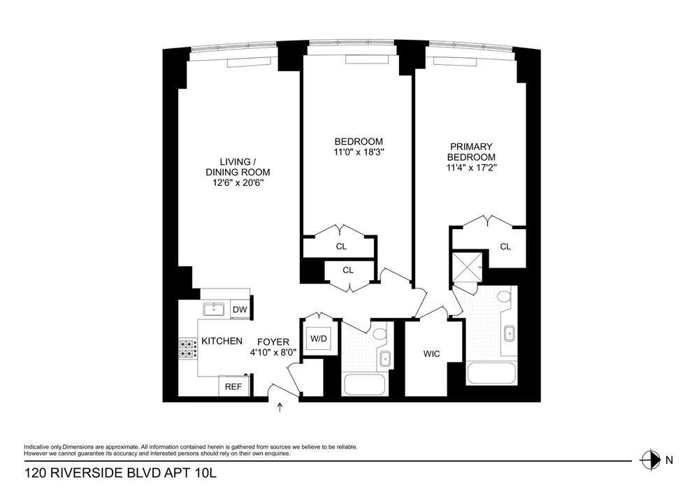 Unit for sale at 120 Riverside Boulevard, Manhattan, NY 10069
