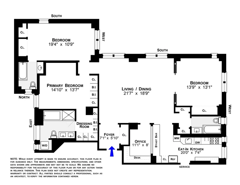 Unit for sale at 336 CENTRAL Park W, Manhattan, NY 10025
