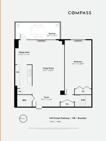 Unit for sale at 135 Ocean Parkway, Brooklyn, NY 11218
