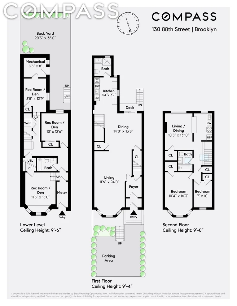 Unit for sale at 130 88th Street, Brooklyn, NY 11209