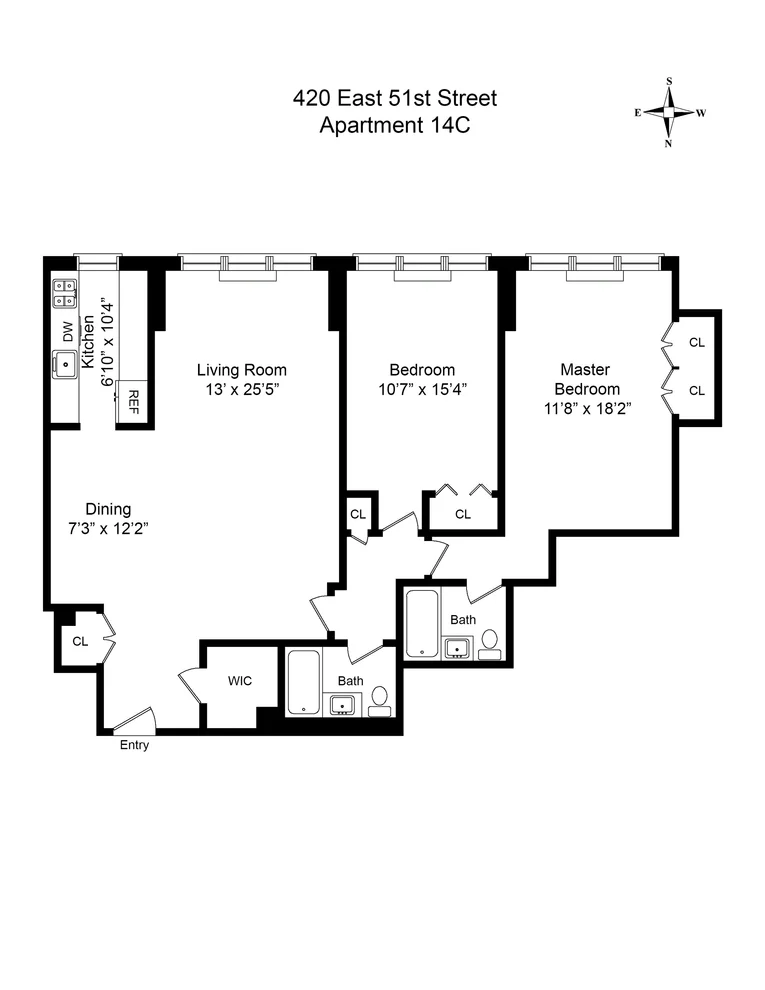 Unit for sale at 420 E 51st Street, Manhattan, NY 10022