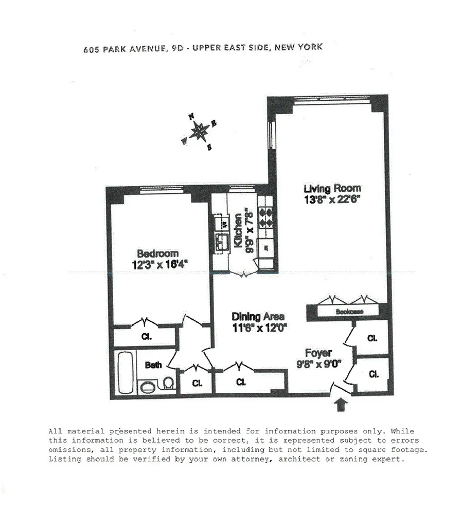 Unit for sale at 605 Park Avenue, Manhattan, NY 10065