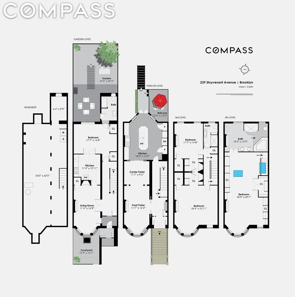 Unit for sale at 239 Stuyvesant Avenue, Brooklyn, NY 11221