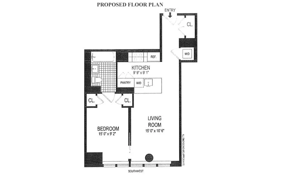 Unit for sale at 2 Northside Piers, Brooklyn, NY 11249
