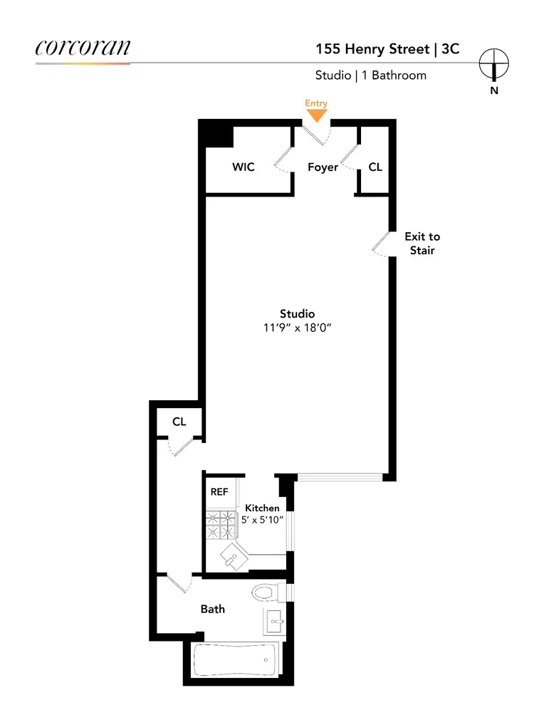 Unit for sale at 155 HENRY Street, Brooklyn, NY 11201