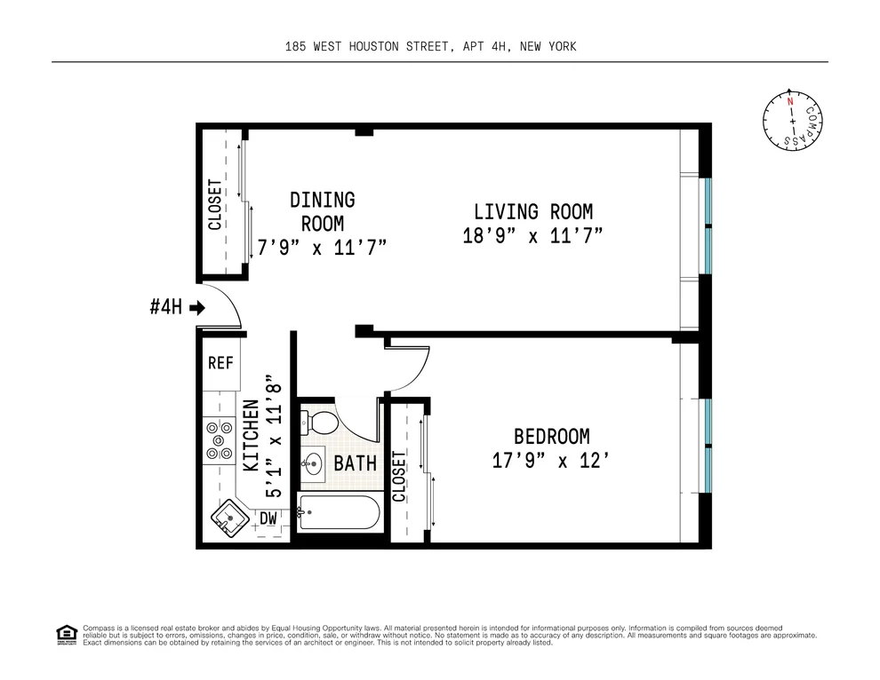 Unit for sale at 185 W Houston Street, Manhattan, NY 10014