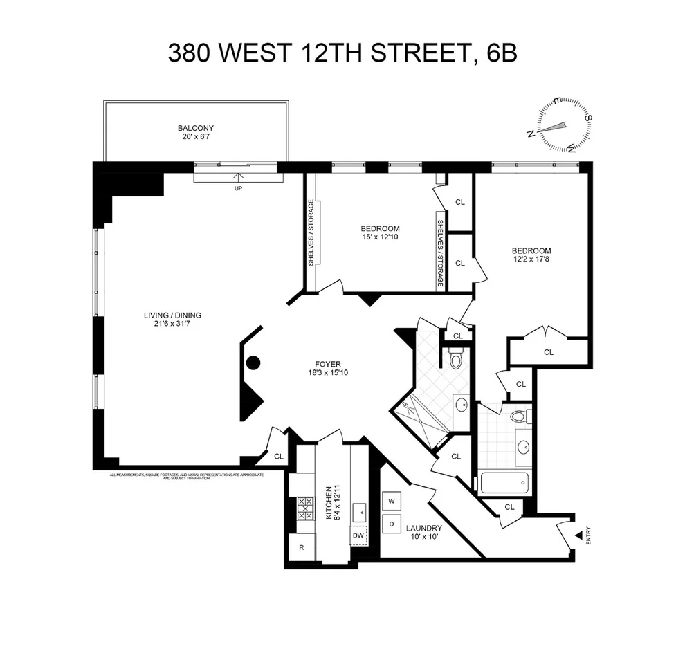 Unit for sale at 380 W 12TH Street, Manhattan, NY 10014