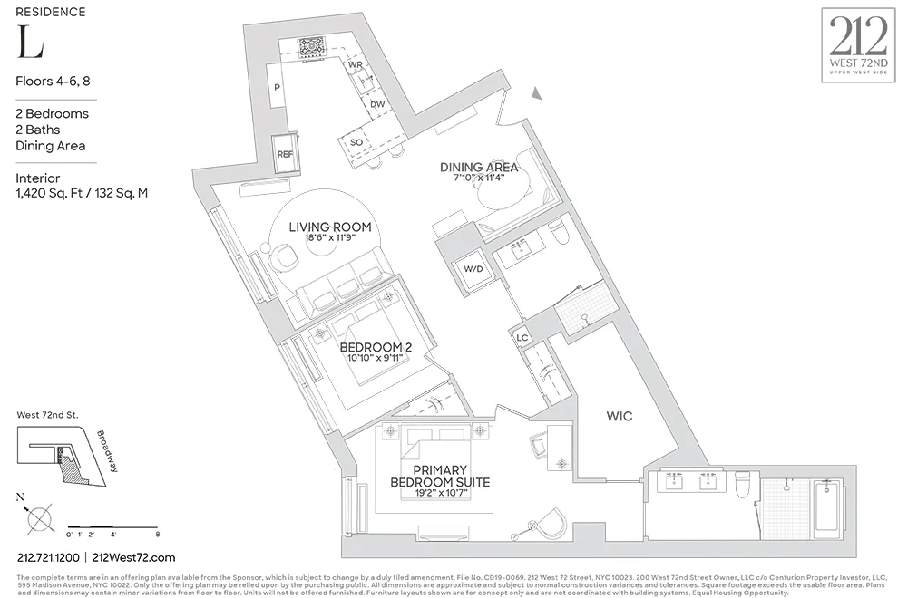 Unit for sale at 212 W 72ND Street, Manhattan, NY 10023