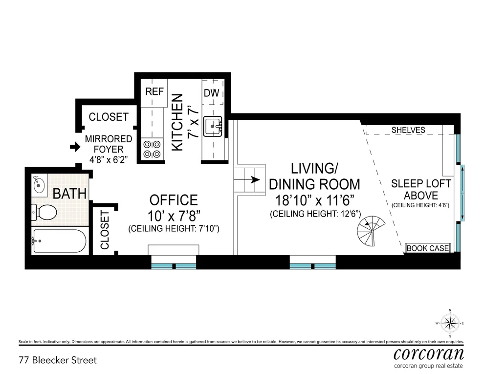 Unit for sale at 77 BLEECKER Street, Manhattan, NY 10012