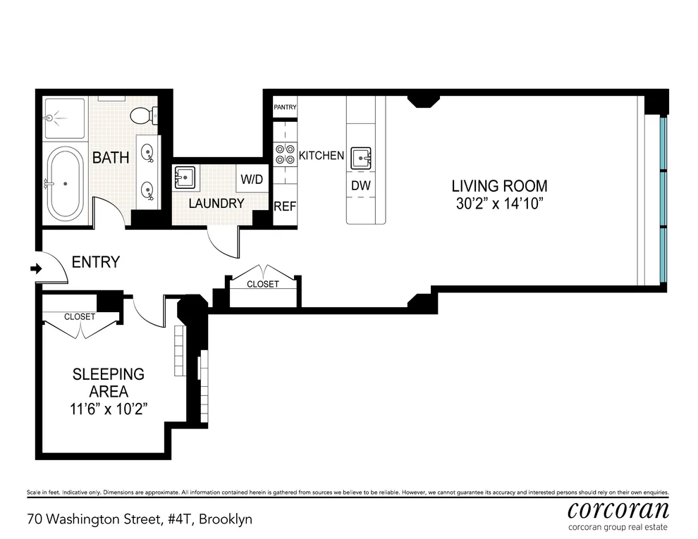 Unit for sale at 70 WASHINGTON Street, Brooklyn, NY 11201