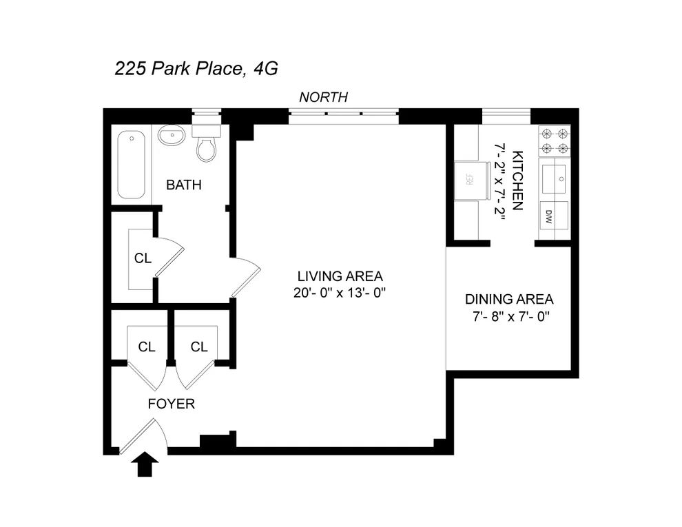 Unit for sale at 225 PARK Place, Brooklyn, NY 11238