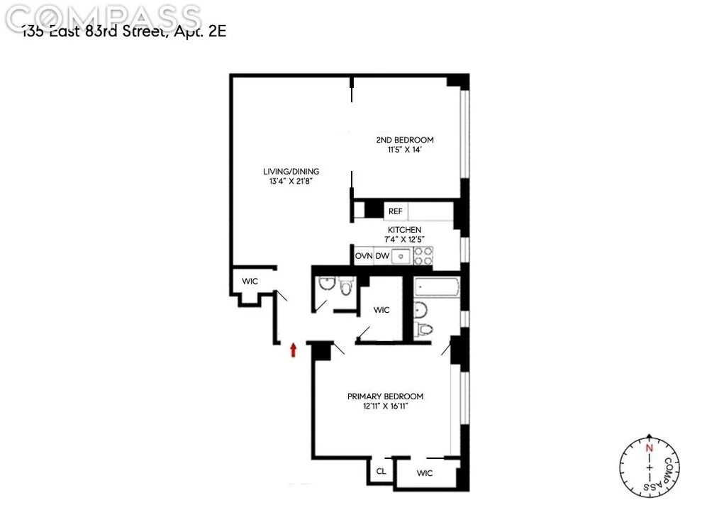 Unit for sale at 135 E 83rd Street, Manhattan, NY 10028