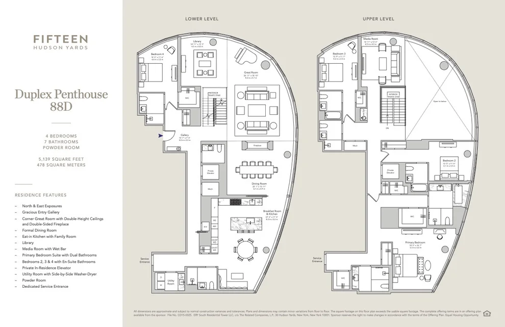 Unit for sale at 15 Hudson Yards, Manhattan, NY 10001