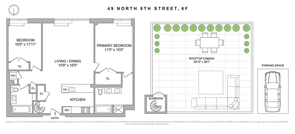 Unit for sale at 49 N 8th Street, Brooklyn, NY 11249