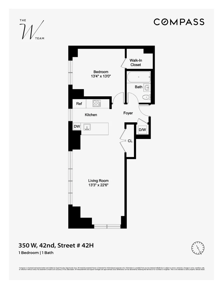 Unit for sale at 350 W 42nd Street, Manhattan, NY 10036