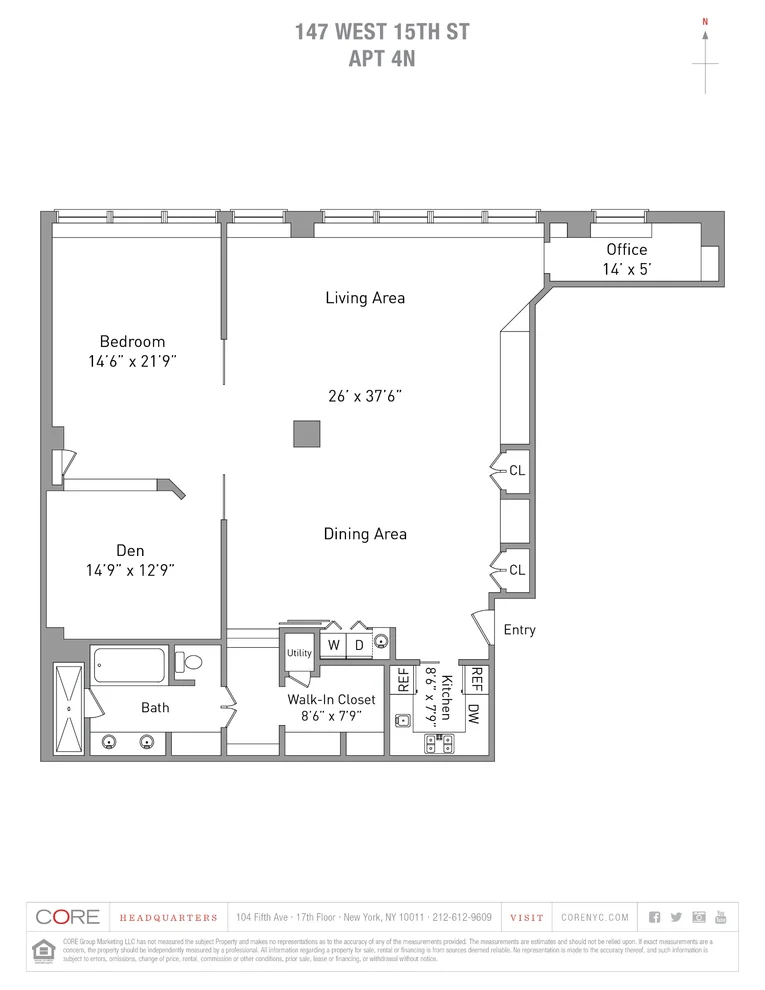 Unit for sale at 147 W 15TH Street, Manhattan, NY 10011