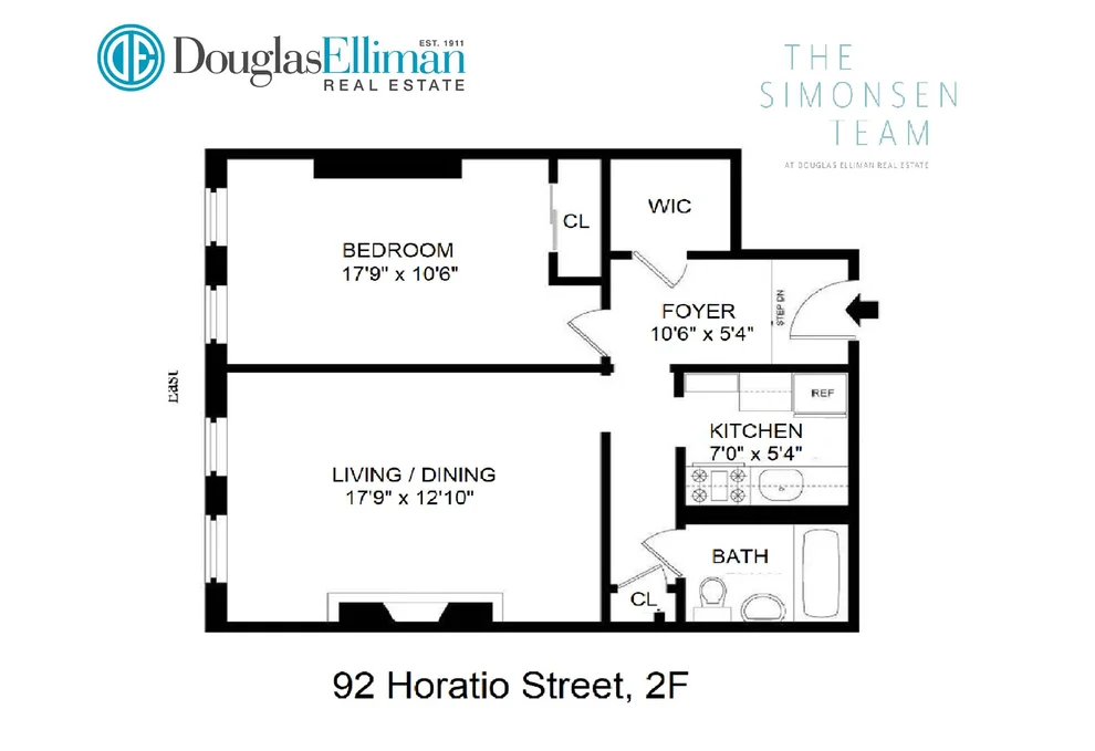Unit for sale at 92 HORATIO Street, Manhattan, NY 10014